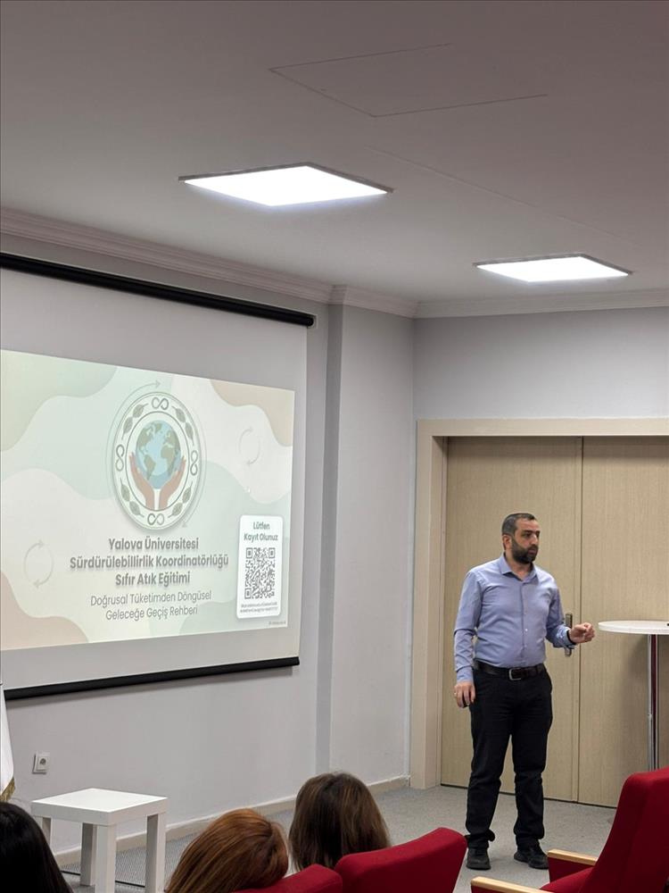Çınarcık Meslek Yüksekokulunda Sürdürülebilirlik Eğitimleri: Büro Hizmetleri ve Sekreterlik Bölümü Öğrencilerine Kapsamlı Eğitim (Mayıs 2026)